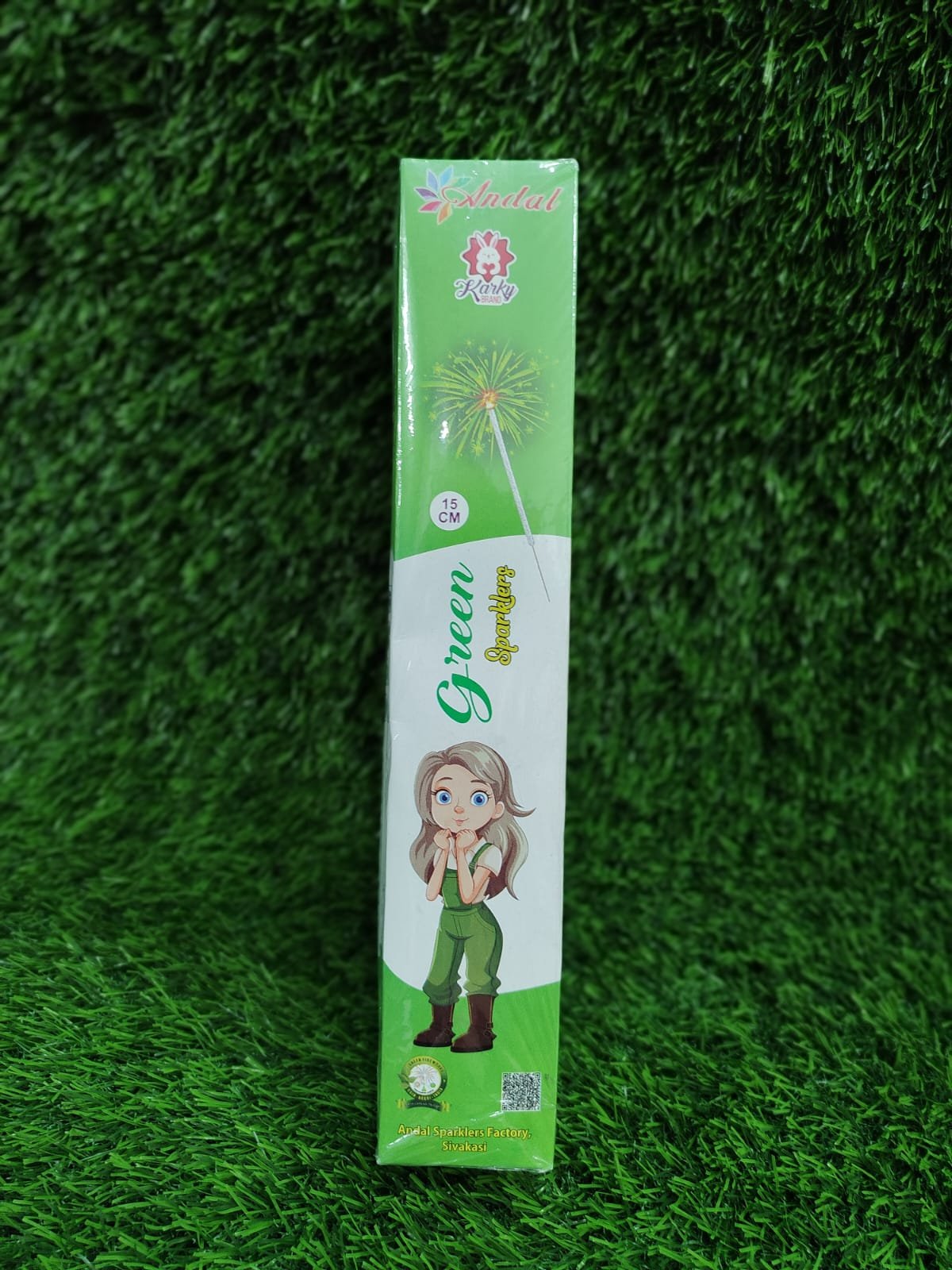 15cm GREEN SPARKLERS (10 Pieces)